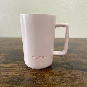 Nicole Miller Rise Fem Female Coffee Mug | Pink